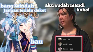 bang Windah gimmick deket2 ke Kobo tapi dibilang bau sama Kobo [Kobo Kanaeru/Hololive ID]