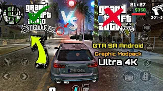 GTA SA Android - DirectX 5.0 4K Graphic Modpack | تحميل أفضل مود جرافيك للأندرويد