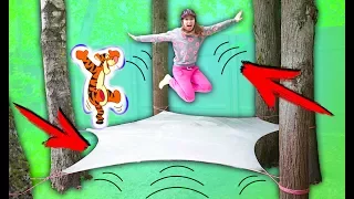 Trampolines OF FILMS ON TREE LAYERS Challenge 1000 | elli Di