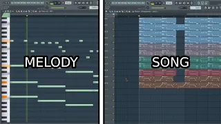 FROM MELODY TO XYLOPHONE SONG - [FL STUDIO]