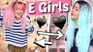 Wir werden zu E GIRLS 🖤 24 Stunden Umstyling | ViktoriaSarina