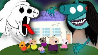 George & Peppa Zombie Apocalypse, Zombies Appear At Hospital!!! Peppa Pig Funny Animation