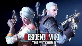 Resident Evil 3 Remake x The Witcher 3 ★ THE MOVIE 【ft. Ciri & Geralt Mods】