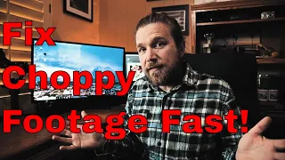 How I Fixed Choppy Footage in Premiere Pro Fast!