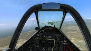 DCS: P-51D - Shooting Down An-26 Curl as a test