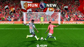 Premier League 23/24 - Manchester United vs. Newcastle United - Penalty Shootout