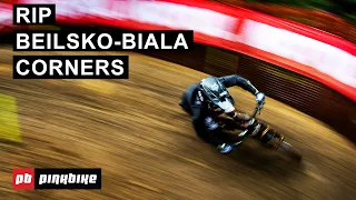 Track Side Searching For Riders With The Sickest Cornering Skills At The Bielsko-Biala World Cup