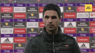 Arteta takes 'full responsibility' for Arsenal defeat