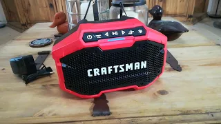 Craftsman v20 Bluetooth speaker