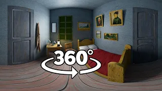 Experience Vincent van Gogh's Bedroom In Arles | VR 360° | Morning Till Evening#viral #youtube