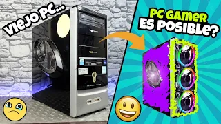 😲TRANSFORMING AN OLD PC INTO A GAMER... Part 1👈😵