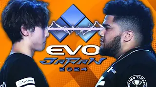 The titans clashed at Evo Japan