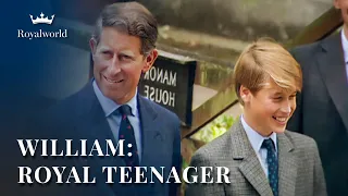 Prince William As Royal Teenager | Young Royals