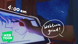 ✏️ Draw with Reen | Working on my webtoon till the sun comes up