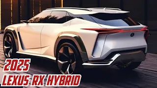 All new 2025 Lexus RX Hybrid. News and latest updates