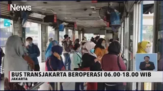 Trasjakarta Batasi Jumlah Penumpang, Halte Masih Ramai - iNews Siang 13/04