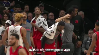 Ross throws down ridiculous 360 dunk in Raptors' win