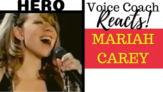 Voice Coach Reacts | Mariah Carey | HERO | Tokyo Dome 1996 | LIVE