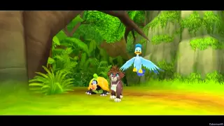 Kingdom Hearts II Final Mix [Part 16 ~ Pride Lands 01 ~ Shenzi, Banza and Ed / Scar]