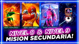 NIVEL 8 y 9 - GUANTELETE DE GLADIADOR! MisionSecundaria! | marvel batalla mcoc