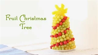 How to Make Fruit Christmas Tree - HOLIDAY FOODIE COLLAB