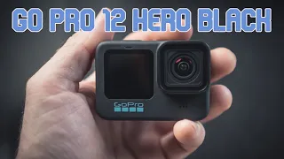 GoPro 12 Hero Black - Распаковка / Первое включение / Пример записи