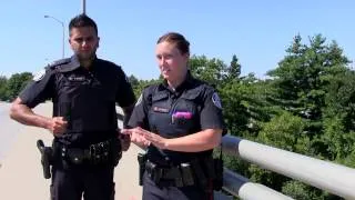 Toronto Police rescue man from overpass