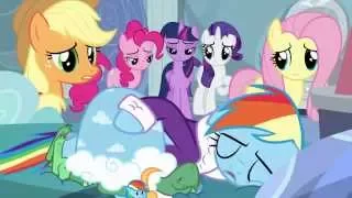 Rainbow Dash triste