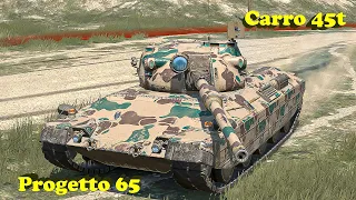 Progetto M40 mod. 65 ● Carro da Combattimento 45t - WoT Blitz UZ Gaming