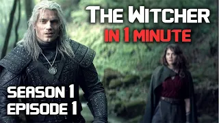 The Witcher In 1 Minute | The End's Beginning | Season 1 Episode 1 | Recap