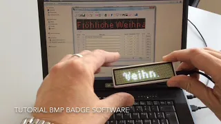 LED Tutorial BMP Badge Software - LED Button von Buttonorder