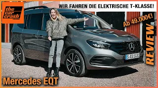 Mercedes EQT im Test (2023) Wir fahren die elektrische T-Klasse! Review | Camper Van | Preis | Laden