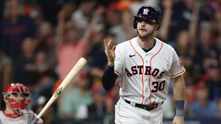 Kyle Tucker going off in World Series and Postseason for Astros!! (2 big homers in WS)