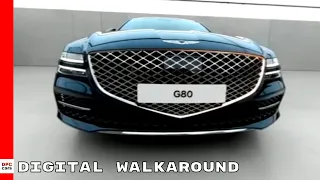 New 2021 Genesis G80 Digital Walkaround