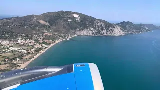 🛬Taking off from Zakynthos Airport 🇬🇷