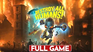 DESTROY ALL HUMANS REMAKE Gameplay Walkthrough FULL GAME [4K 60FPS PC]-No Commentary (FULL GAME)