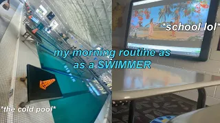 my morning routine as a swimmer 👙🏊🏼‍♀️ (chit chat + some school footage) | Keyorie Eliaña