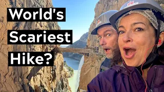 CAMINITO DEL REY Is it worth going, is it scary?  World's Most Dangerous Hike or Tourist Attraction?