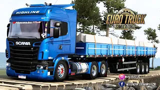 PASSANDO COM MUITO PESO NAS PONTES PERIGOSAS DO BRASIL | Euro Truck Simulator 2