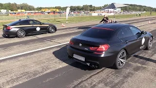 600HP BMW M6 Gran Coupé vs BMW M4 F82 vs BMW M3 F80