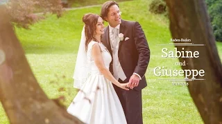 Hochzeitsvideo Sabine + Giuseppe. Baden-Baden  Wedding in Germany.