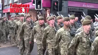 1st Royal Anglian homecoming parade - Ipswich