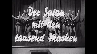 Der Satan mit den tausend Masken (1958) - DEUTSCHER TRAILER