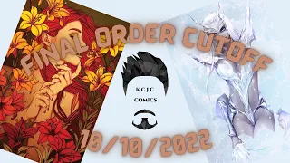 TOP 10 FINAL ORDER CUTOFF (FOC) FOR 10/10/22