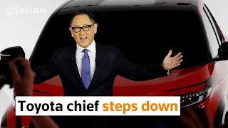 Toyota leader Akio Toyoda to step down