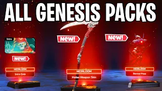 Apex Legends Season 9 - Unlocking the Revenant Heirloom, Opening All 24 NEW Genesis Event Apex Packs