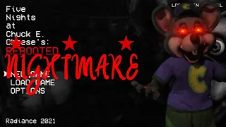 Five Nights At Chuck E. Cheese's: Rebooted- Nightmare Complete(With Costume in Channel 4)