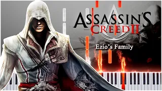 Ezio’s Family (Assassins Creed II) 【 PIANO TUTORIAL 】