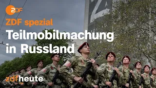 Krieg gegen die Ukraine - Putin ordnet Teilmobilmachung in Russland an | ZDF spezial