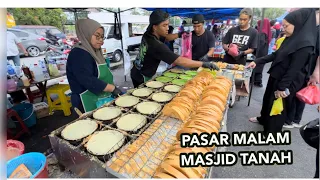 Pasar Malam Masjid Tanah Melaka | Malaysia Night Market | #foodstreet #nightmarket